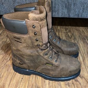Men’s Wolverine MetGuard steel toe boots size 12